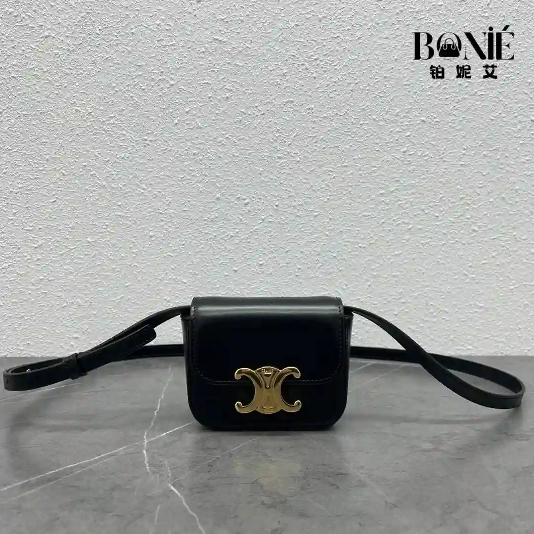 Untitled design - 1 101512 (全皮黑) - CELINE 新出迷你小包 - Image 1