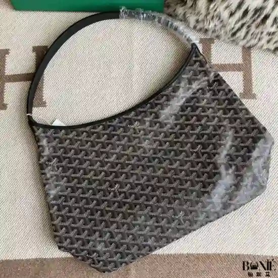 020223 (黑色) - Goyard Bohème Hobo 包