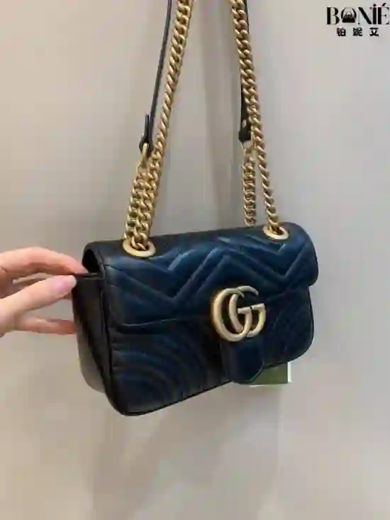 446744 - 经典款金扣黑色22cm - Image 7