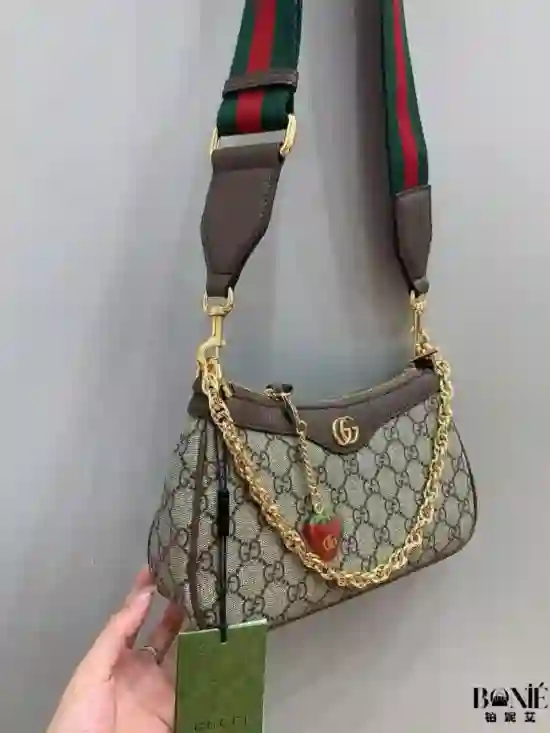 735132 - Gucc1 Ophidia草莓链条包 - Image 4