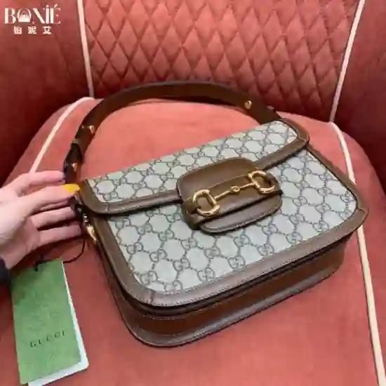 602204 - Gucc1 Horsebit 1955马鞍包 - Image 6