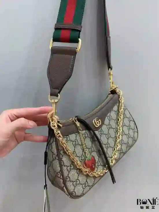 735132 - Gucc1 Ophidia草莓链条包 - Image 8