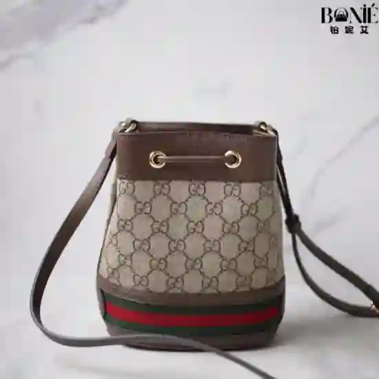 550620 96I3B 8745  - Ophidia系列迷你GG水桶包