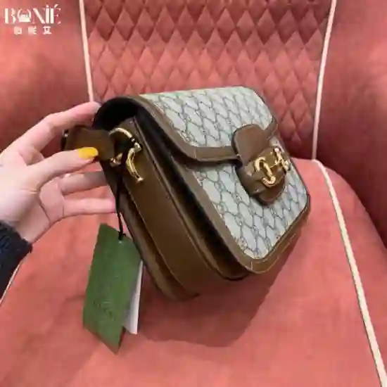 602204 - Gucc1 Horsebit 1955马鞍包 - Image 3