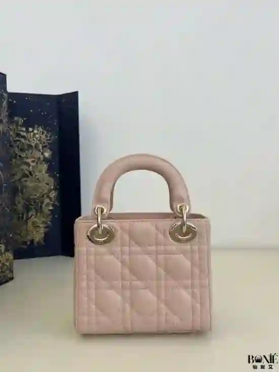 0113 (甜蜜粉) - DIOR Classic Lady 戴妃包 - Image 3
