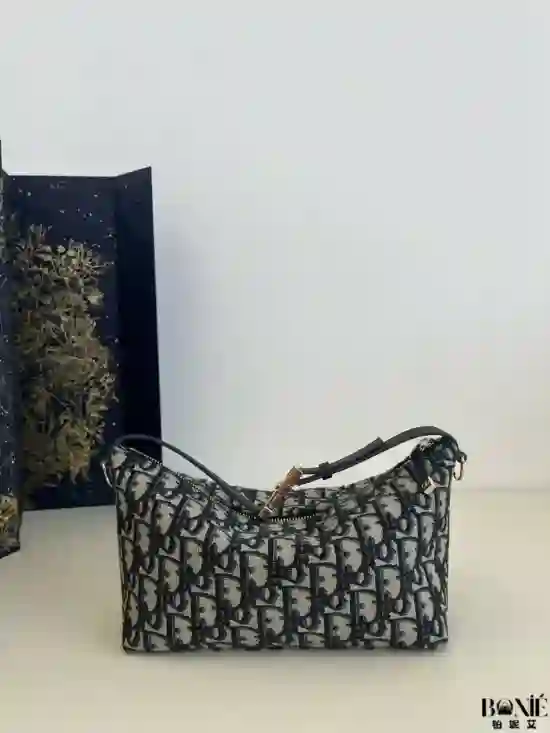 0774 - DIOR 蓝布大号‼️ 专柜饭盒包系列 - Image 6