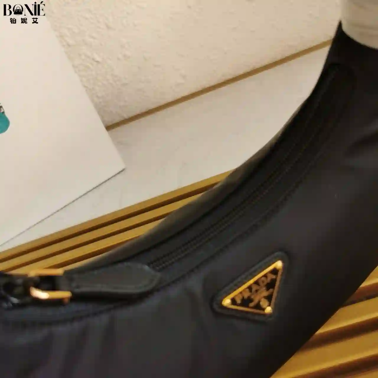 Untitled design - 8 1NE515 - Prada 升级版金色五金HOBO - Image 2