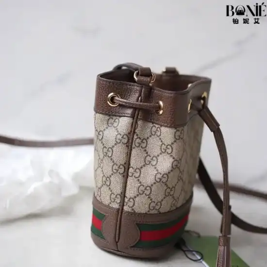550620 96I3B 8745  - Ophidia系列迷你GG水桶包 - Image 8