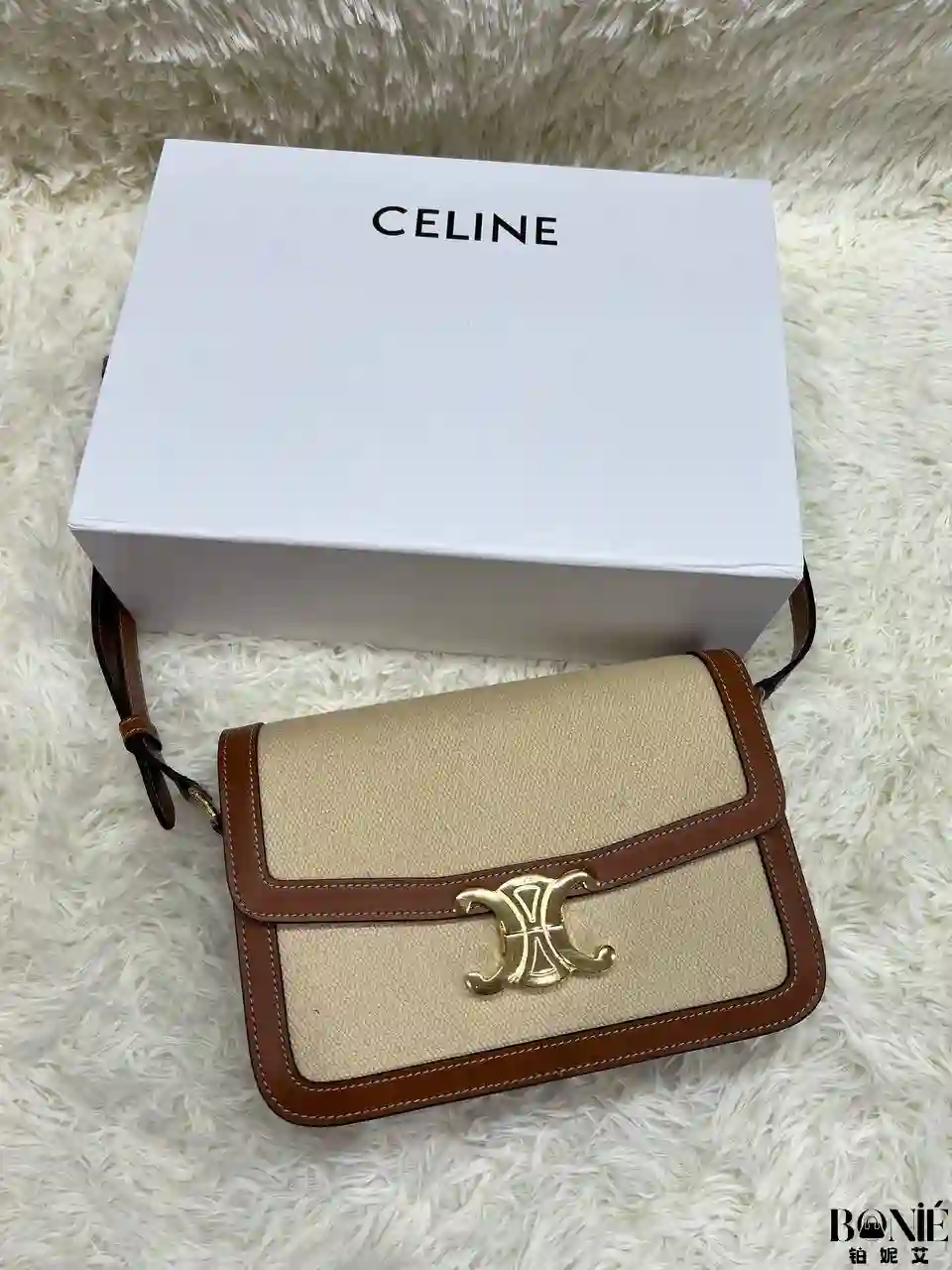 未命名的设计.zip - 1 191242 - CELINE Medium Triomphe Bag - Image 1