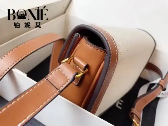 188882 - CELINE TRIOMPHE 提花帆布小号手袋 - Image 6