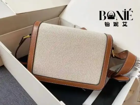 188882 - CELINE TRIOMPHE 提花帆布小号手袋 - Image 3