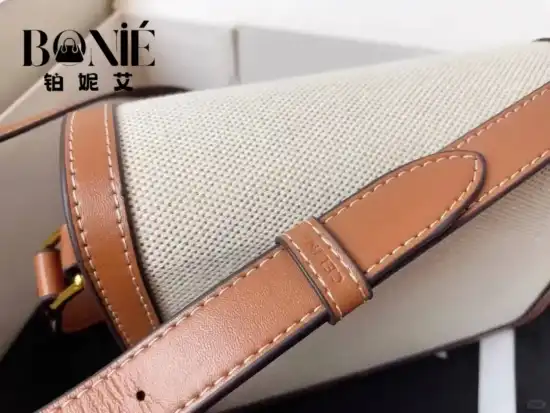 188882 - CELINE TRIOMPHE 提花帆布小号手袋 - Image 5