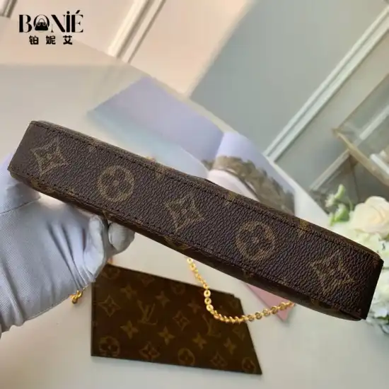 M61276 - Louis Vuiiton 粉色内里 Felicie 手袋 - Image 5