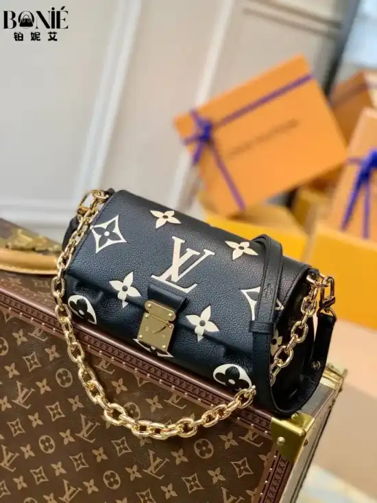 M45859 - Louis Vuiiton 黑白 FAVORITE 手袋