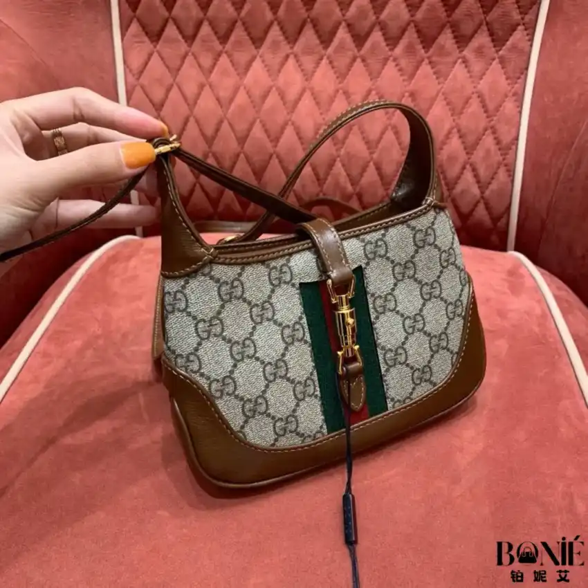 637092 - Gucc1 Jackie迷你腋下包 ( 19cm )