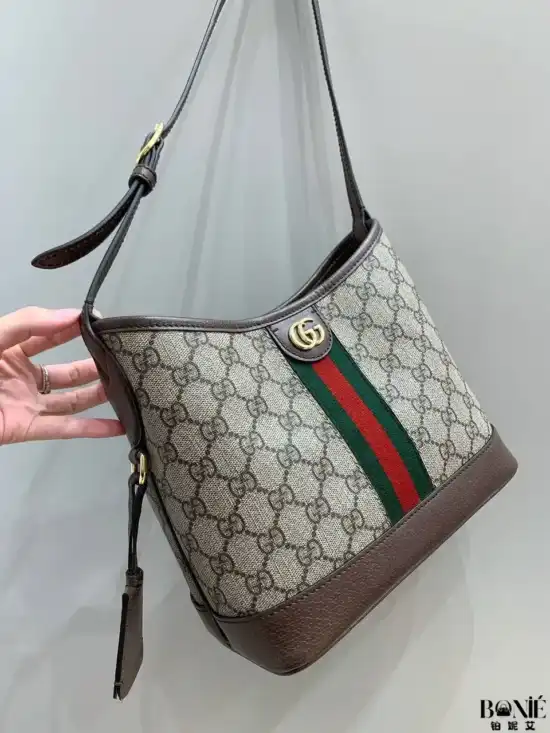 781402 - 𝖦𝗎𝖼𝖼1 Ophidia系列Hobo小号腋下包 - Image 6