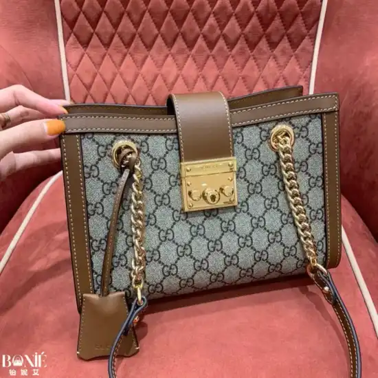 498156 - 𝖦𝗎𝖼𝖼1 翻盖单肩手提链条包